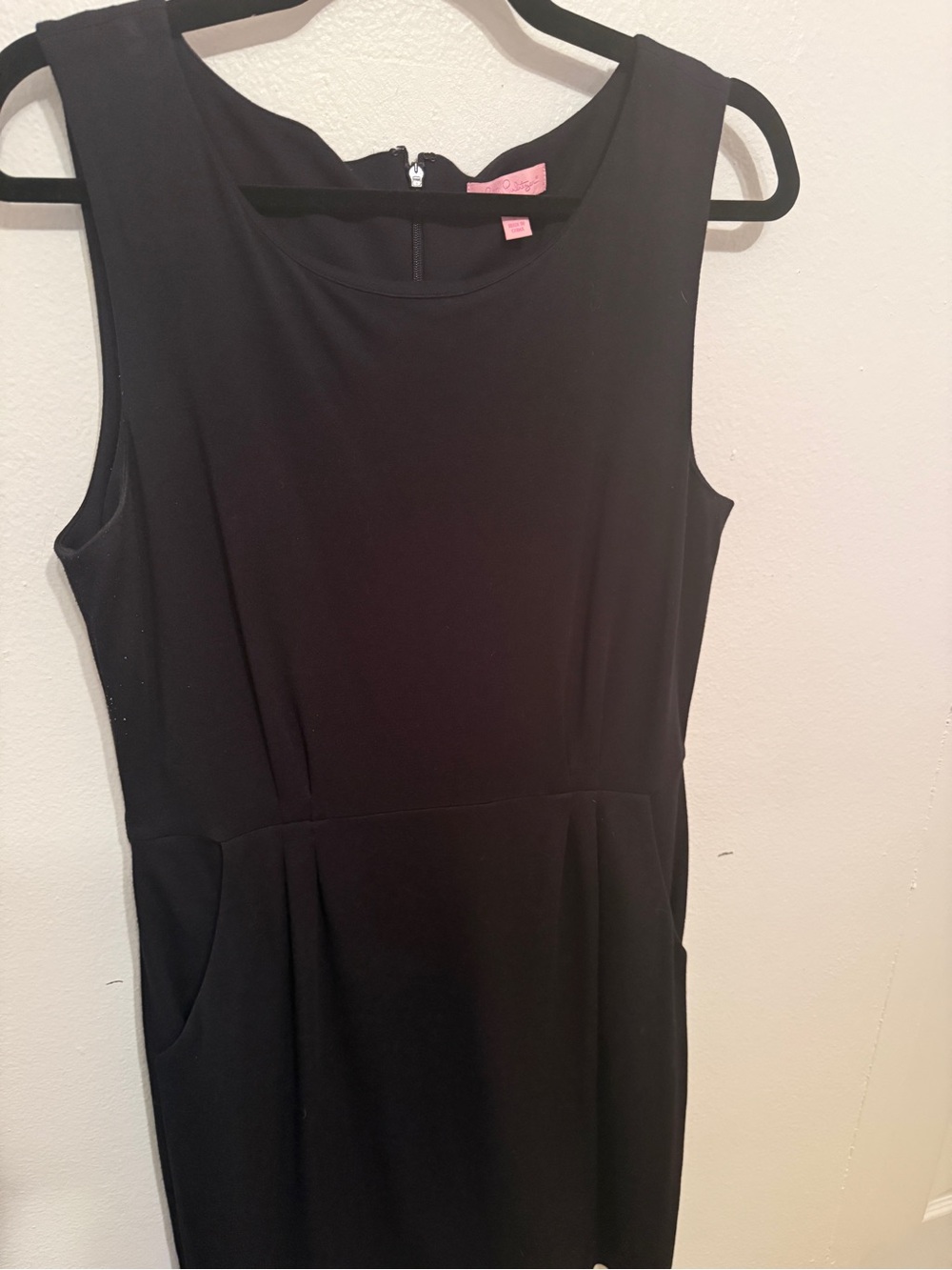 Lilly Pulitzer Black Sleeveless Mini Dress
